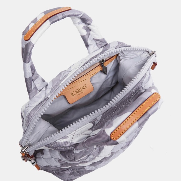 MZ Wallace Bags Mz Wallace Grey Camouflage Medium Sutton Bag Poshmark